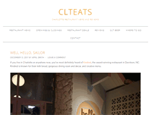 Tablet Screenshot of clteats.com